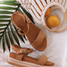 The Evalina Espadrille In Iced Latte Image - 1