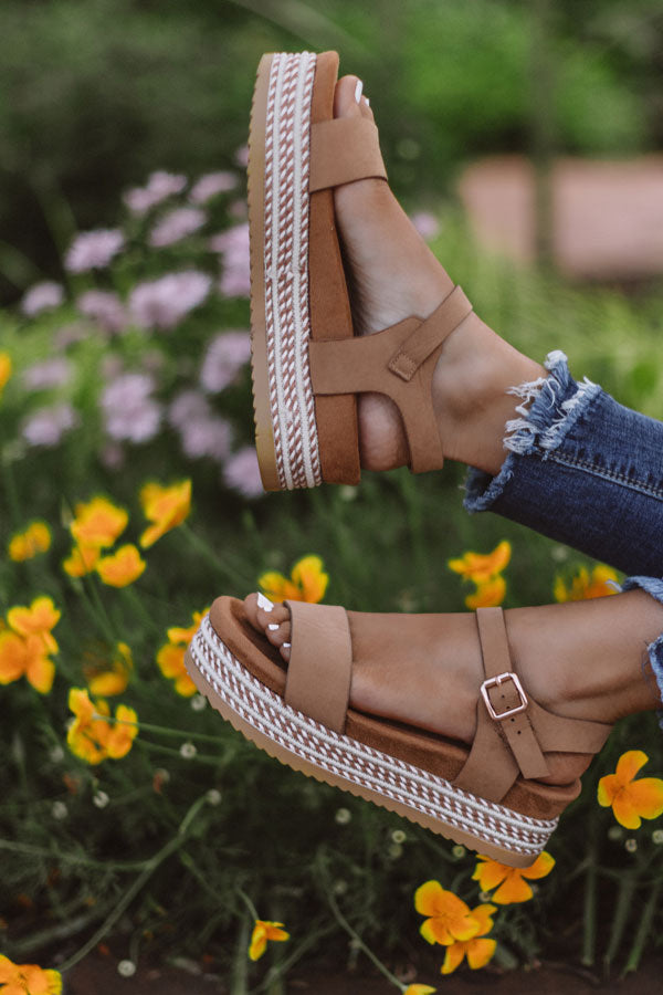 The Evalina Espadrille In Iced Latte Image - 2
