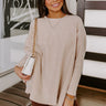 Call Me Cutie Shift Sweater in Beige Image - 1