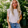 Seaside Spell Lace Top In White Image - 1