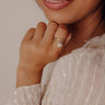 Kendra Scott Jayla Cocktail Ring in Pearl Image - 1