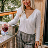 Commitment To Cozy Knit Sweater In Birch Image - 1