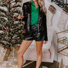 Luster And Luxury Sequin Blazer Image - 1