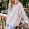 Merlot Please Shift Sweater In Grey Image - 1
