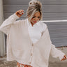 Journey Home Knit Cardigan in Cream Image - 1