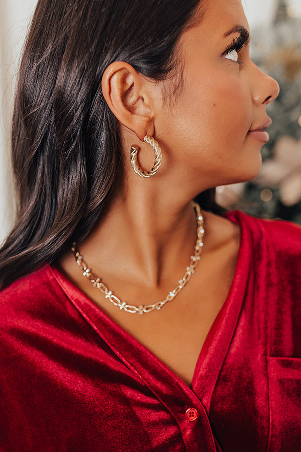 Make It Exclusive Hoop Earrings