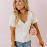 Everyday Marvelous Ribbed Top In White Image - 1