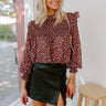 Vivid Views Floral Shift Top in Pink Image - 1