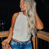 Park Weather Knit Tank In Ivory Image - 1