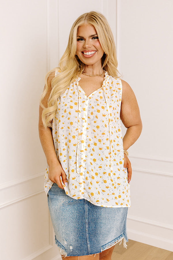 Drifting Into Dreams Shift Top In White Curves Image - 2