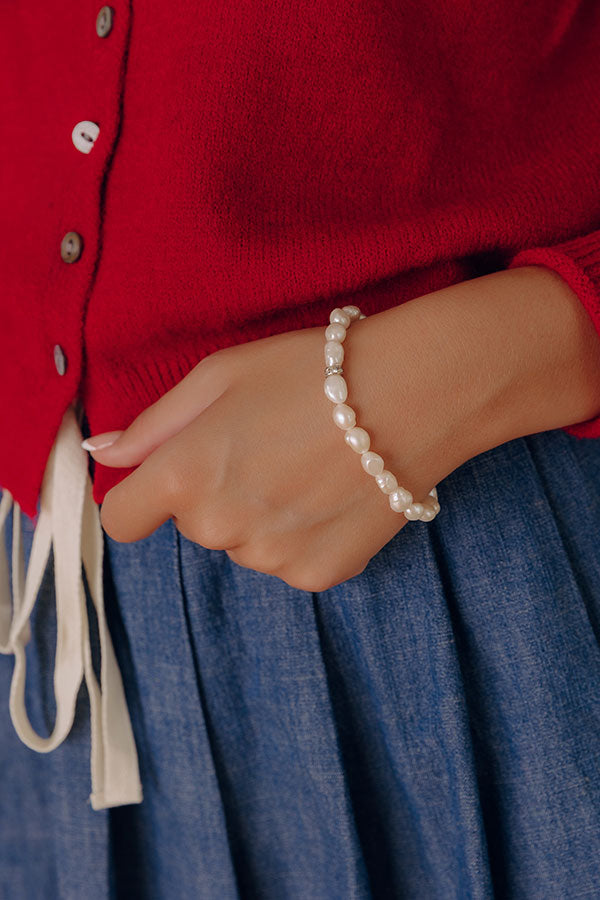 Stolen Kiss Fresh Water Pearl Bracelet Image - 1