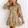 Addicted To Love Floral Dress In Pear Image - 1