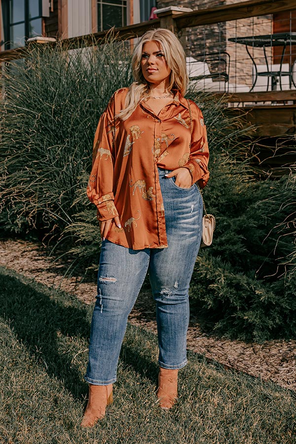Risen The Hartlen High Waist Distressed Jean Curves Image - 1