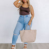 Basic Instincts Seamless Tank In Chestnut Curves Image - 1