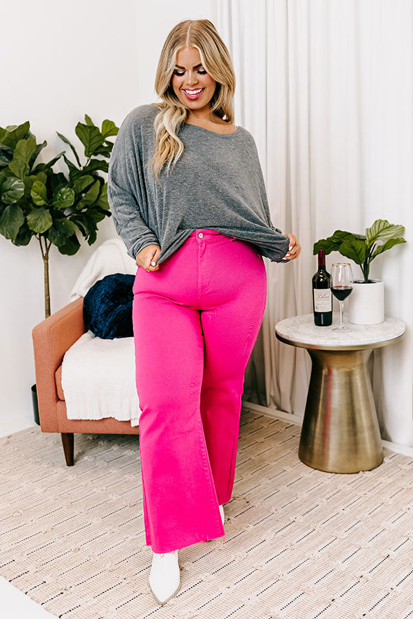 Park Slope Shift Top In Grey Curves