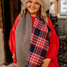 Pumpkin Patch Please Plaid Scarf Image - 1