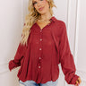 Sunny Saturday Shift Top In Wine Curves Image - 1