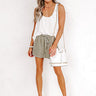 Gorgeous Dreamer Shift Top In White Image - 1