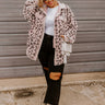Good Outfit Day Corduroy Leopard Jacket In Blush Curves Image - 1