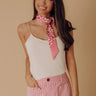 Oh, Snap Crop Top In Cream Image - 1