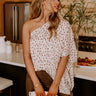 Letter Of Love Leopard Top in Ivory Image - 1