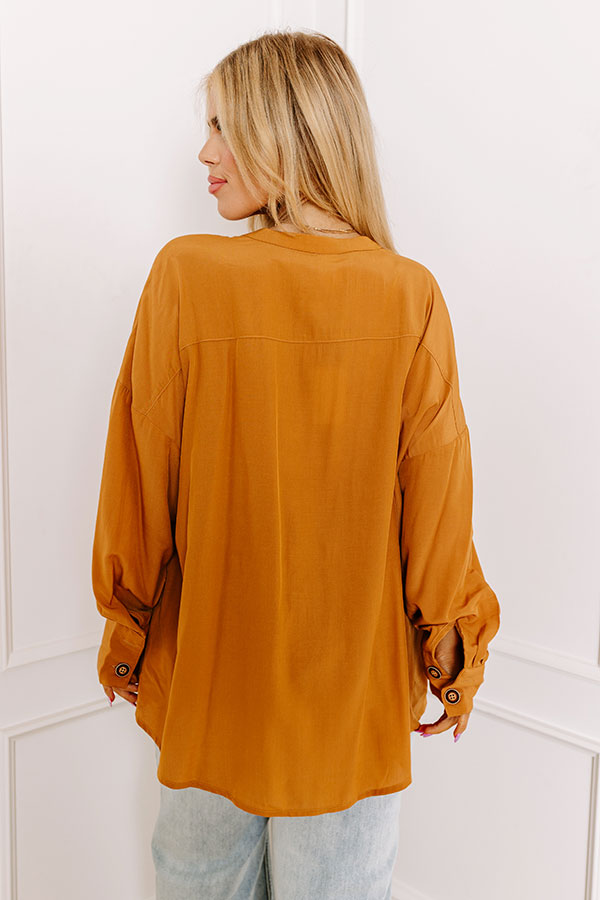 Balcony Nights Shift Top In Golden Honey Curves Image - 3