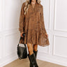 Nights In LA Leopard Tunic Dress Image - 1