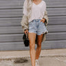 Calm And Curious Shift Top In Birch Image - 1