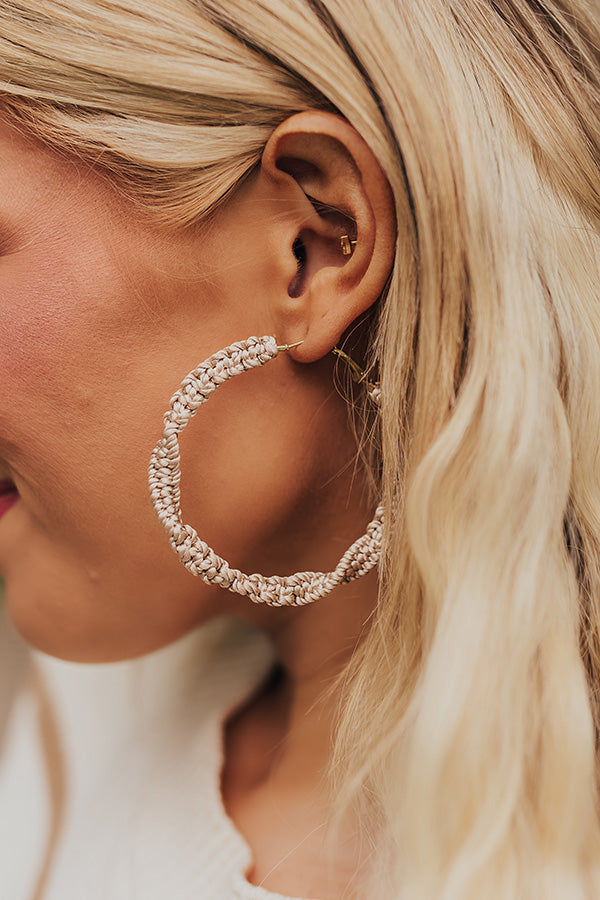 Boho In Soho Hoop Earrings Image - 2