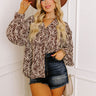 Tucked Away Memories Top In Cream Curves Image - 1