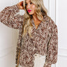 Tucked Away Memories Top In Cream Image - 1