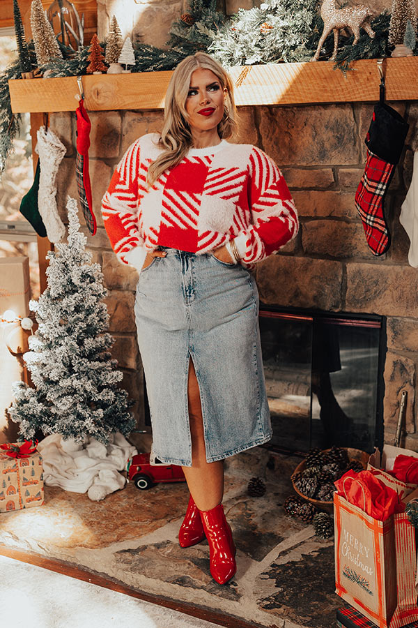 Candy Lane Sweater Curves Image - 1