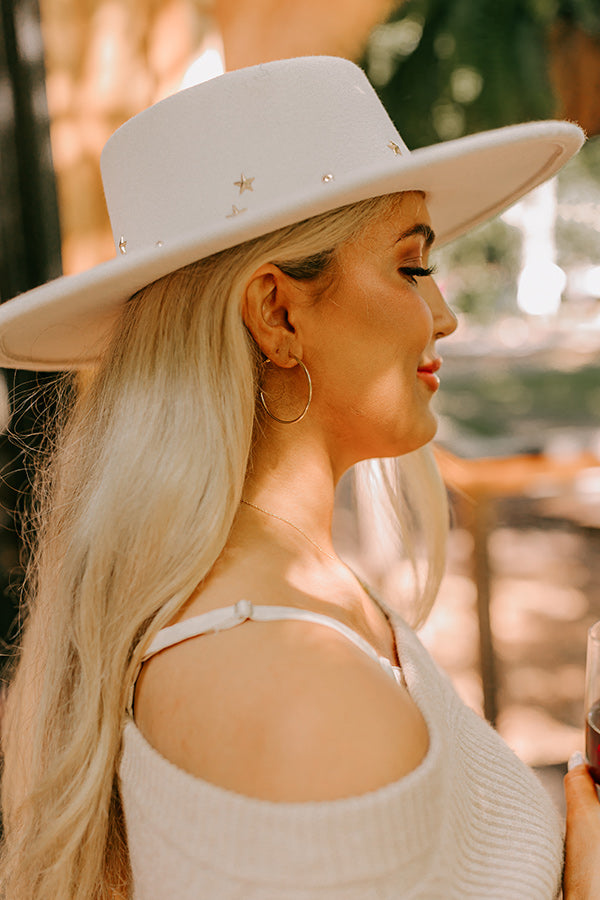 Trading Up Hoop Earrings in Gold