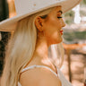 Trading Up Hoop Earrings in Gold Image - 1