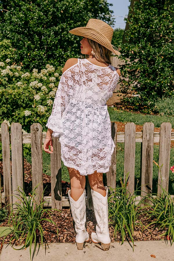Boho Kisses Lace Top Image - 4