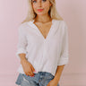 Seaside Memory Shift Top In White Image - 1