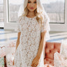 Dearest Memory Lace Dress in White Image - 1