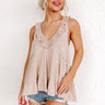 Sunshine Needed Shift Top In Warm Taupe Image - 1