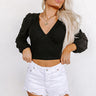 The Winnow High Waist Distressed Shorts In White Image - 1