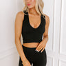 Made In The Shade Ribbed Tank In Black Image - 1