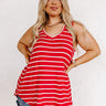 Afternoon Sail Stripe Shift Tank Curves Image - 1