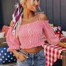 Celebrate America Gingham Top Image - 1