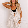 Play It Up Front Tie Babydoll Tank Image - 1