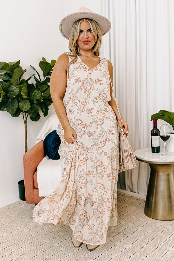 Check Her Stories Midi In Light Beige Curves Image - 1
