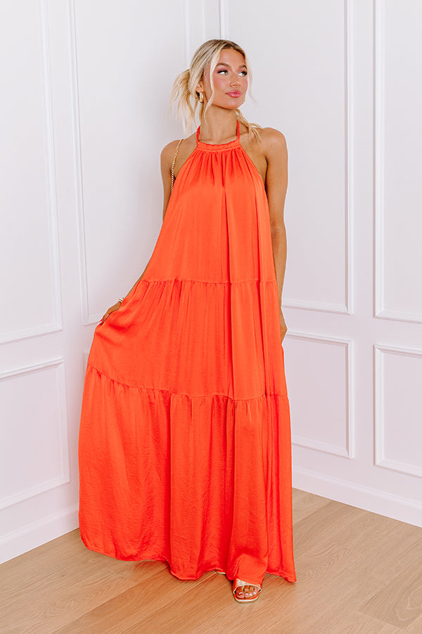 Rio Romance Halter Maxi Image - 1