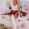Tell Me I'm Dreaming Bodysuit In White Image - 1