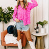 Brag On You Button Up In Pink Image - 1