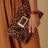 Think Pretty Leopard Clutch Image - 1