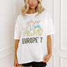 Pink Floyd Europe 77 Distressed Graphic Tee Image - 1