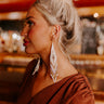 Hearing Music Beaded Earrings In Cream Image - 1